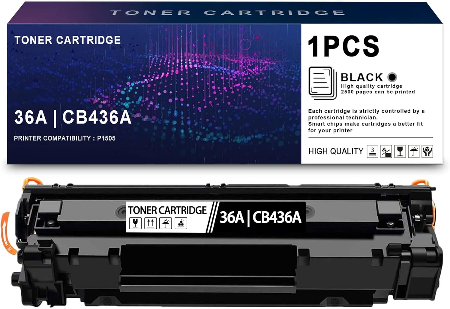Black Toner Cartridge 1-Pack J337885