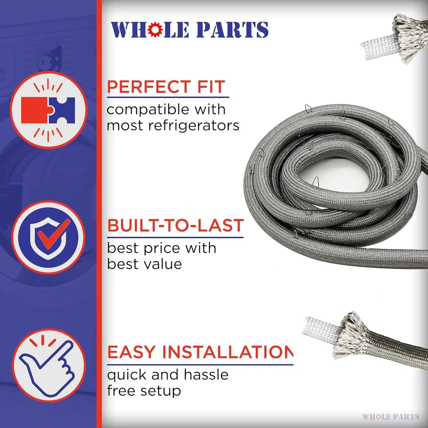 Upper Oven Door Seal Gasket with 20 Mounting Clips R784
