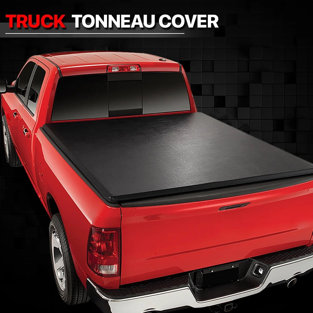 Tri-Fold Soft Tonneau Cover for Toyota Tacoma U499