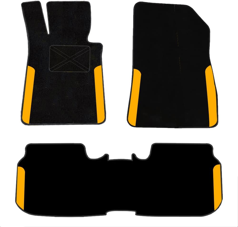 Black Red Polyester Car Floor Mats for TRAX 2019 D706884