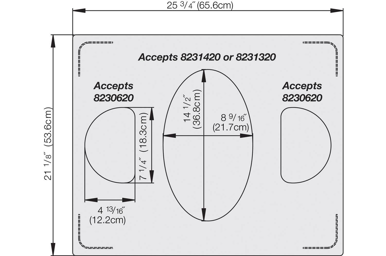 Double Well Template O39091