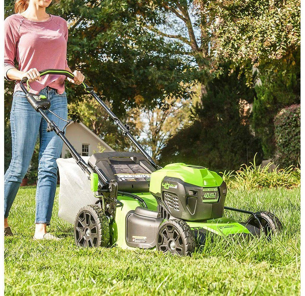 21-Inch 40V Brushless Push Mower with 6Ah Battery and Charger T56549