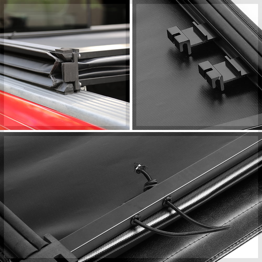 Tri-Fold Soft Tonneau Cover for Toyota Tacoma U499