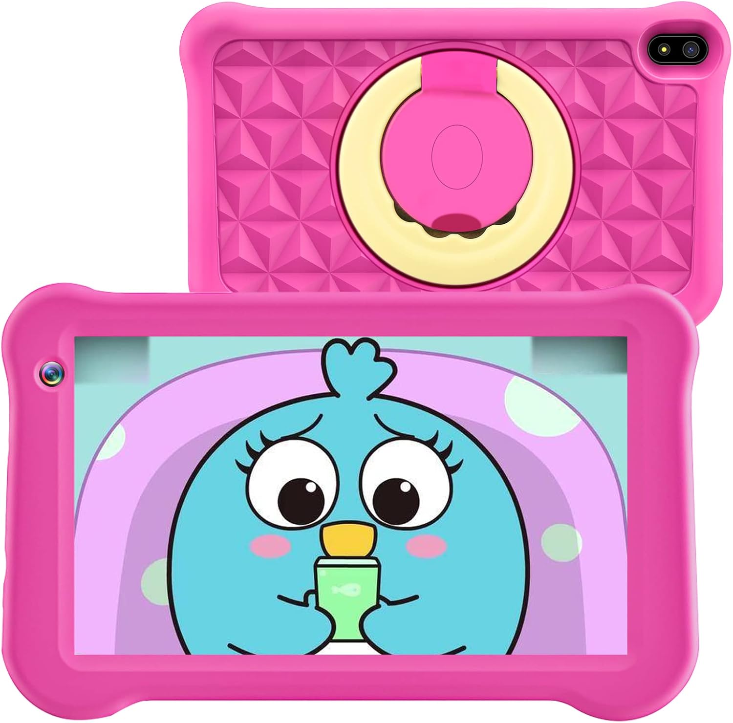 Pink Kids Tablet with Kids-Proof Case, Pack of 2 M45301