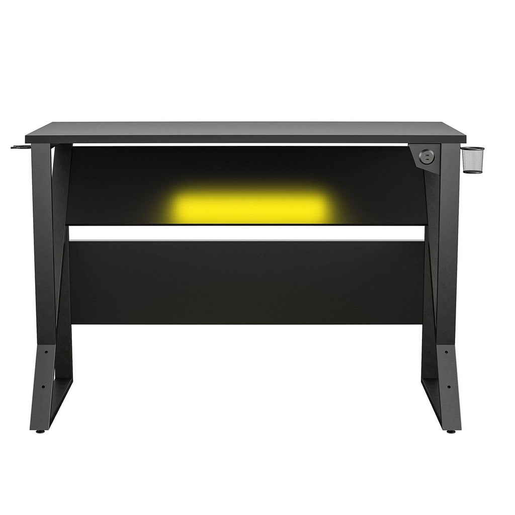 Adjustable Gaming Desk Black Z44824