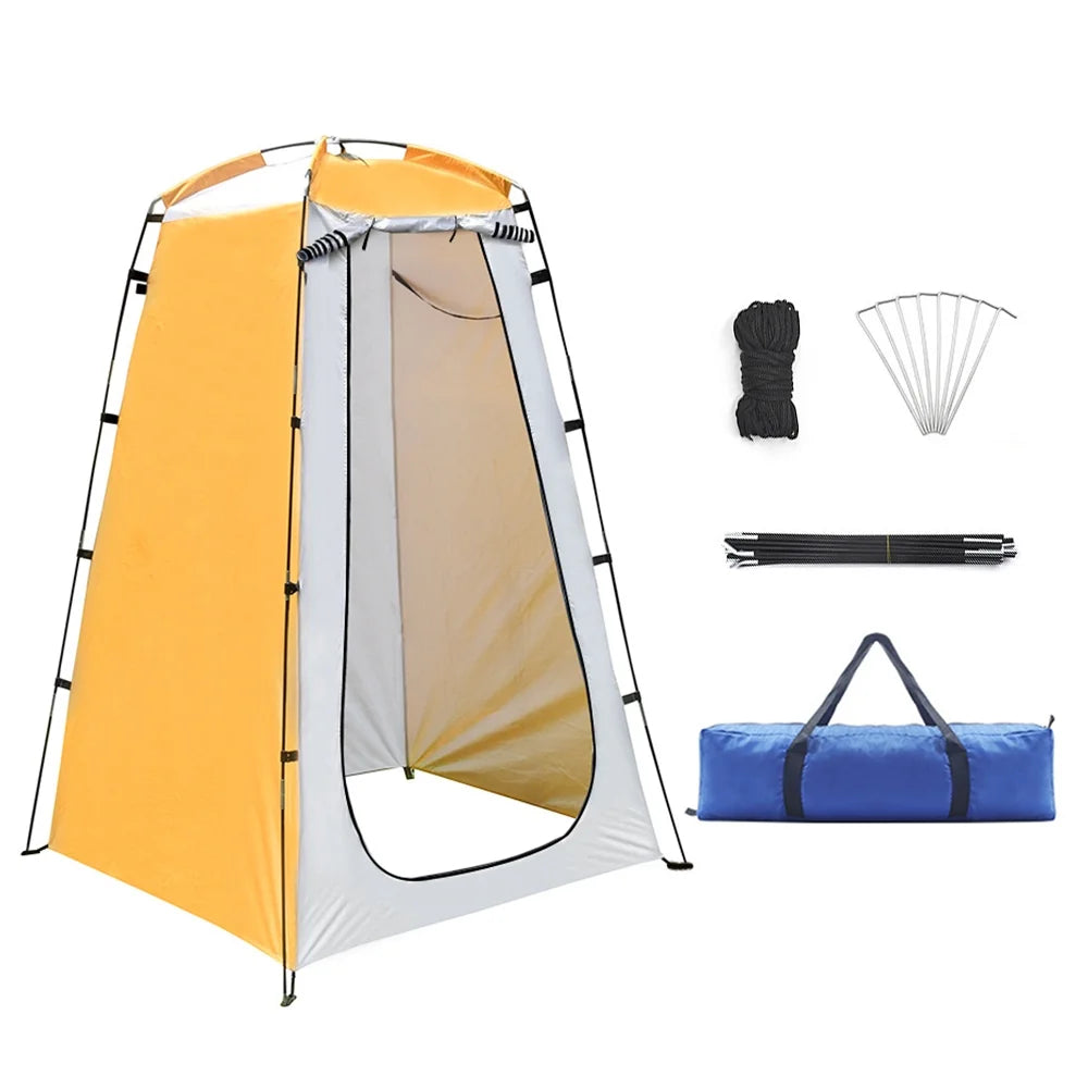 190T Polyester Shower Tent with Silver Coating U966