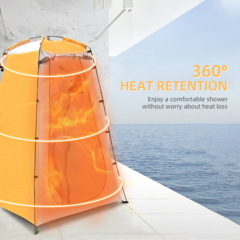 190T Polyester Shower Tent with Silver Coating U966