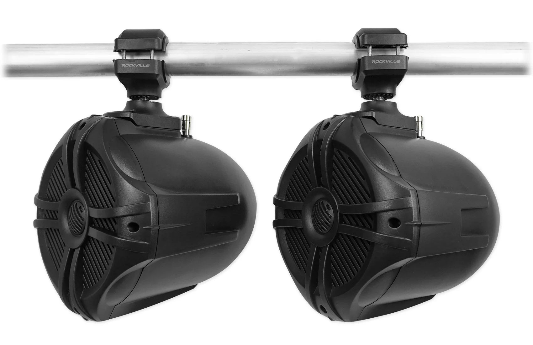 Black 6.5" 250w Marine Wakeboard Tower Speakers W755258
