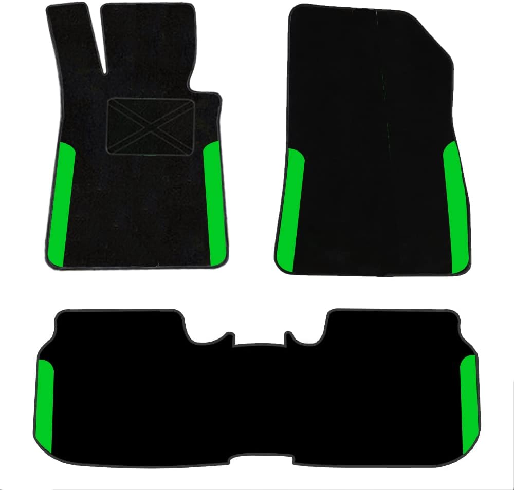Black Red Polyester Car Floor Mats for TRAX 2019 D706884
