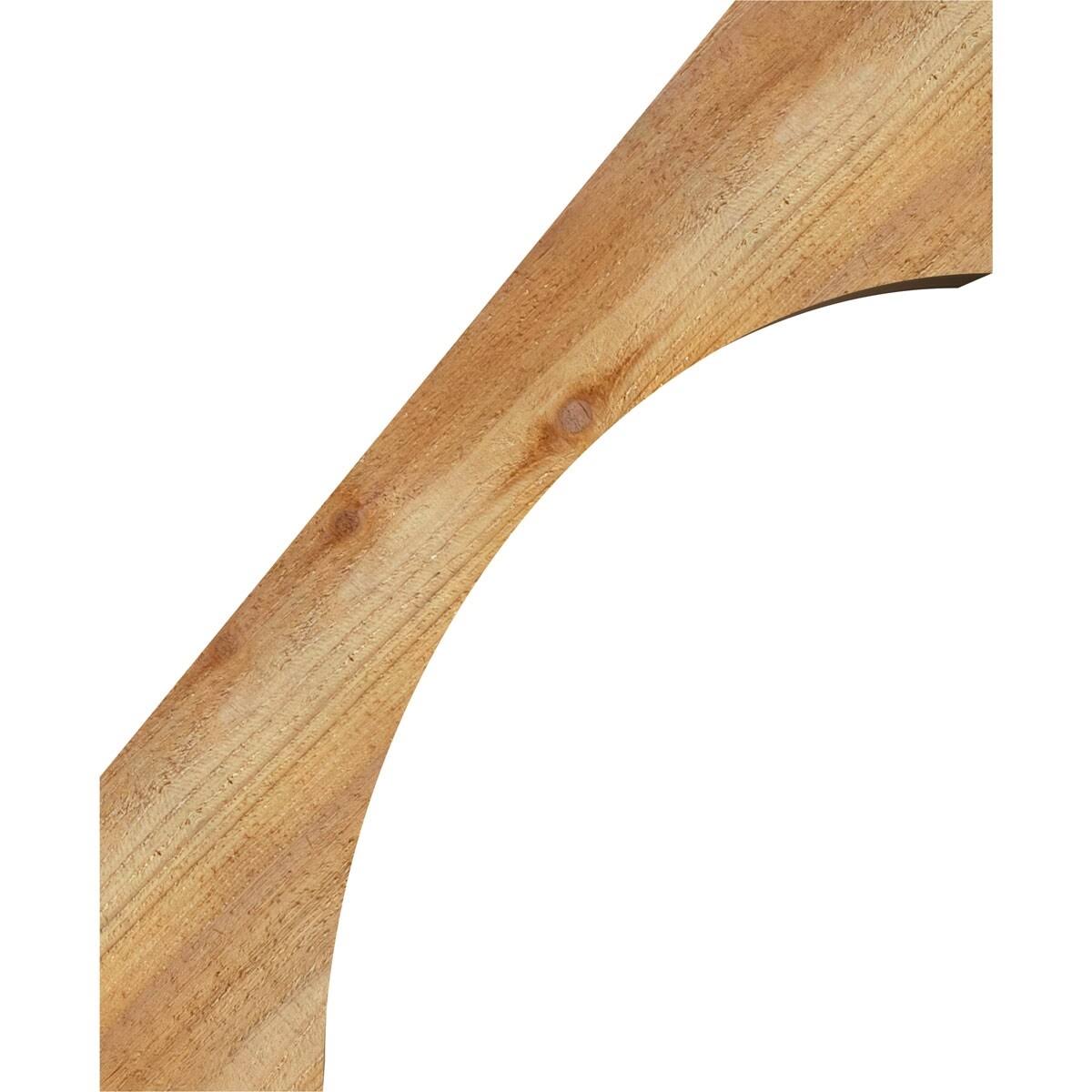 6x22W x 12x22D x 16x22H Rough Sawn Brace, Western Red Cedar Y594402