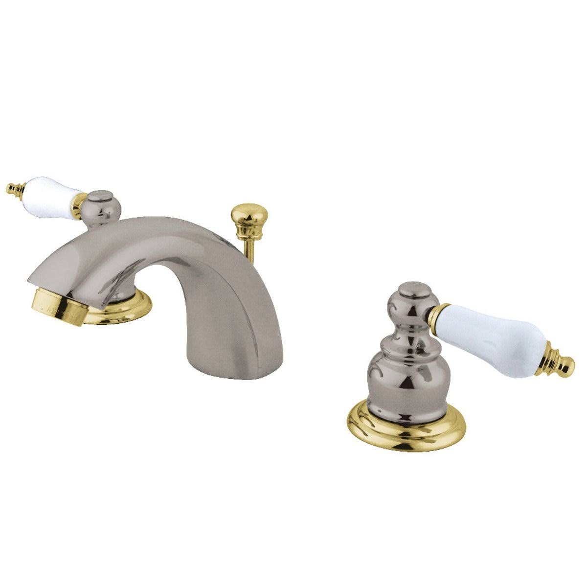 Polished Chrome Mini-Widespread Bathroom Faucet R203