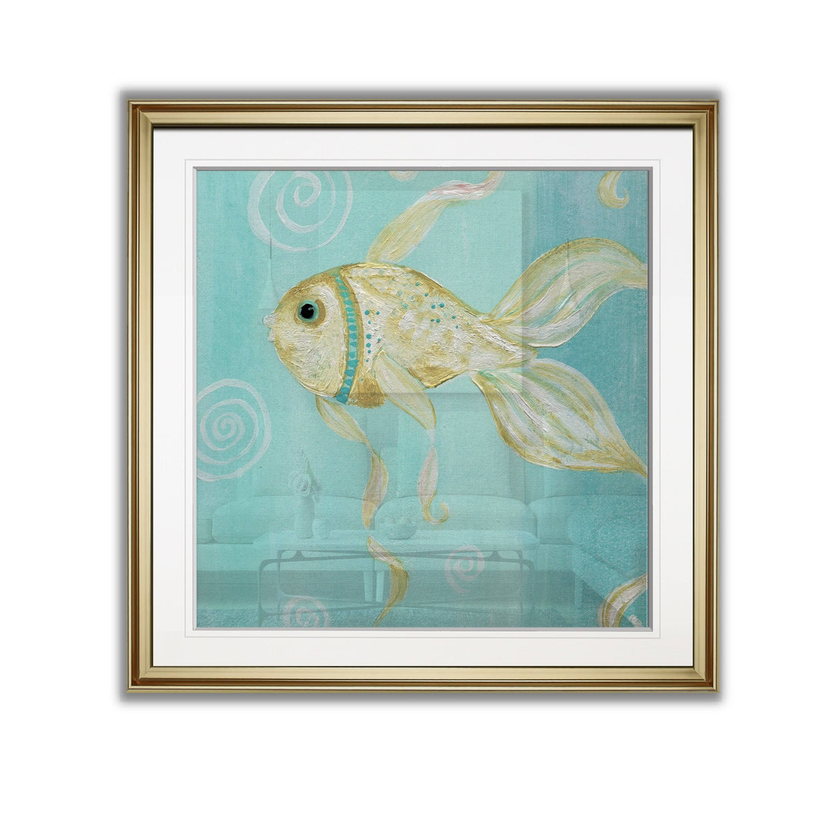 22X22 Framed Giclee Print B37687
