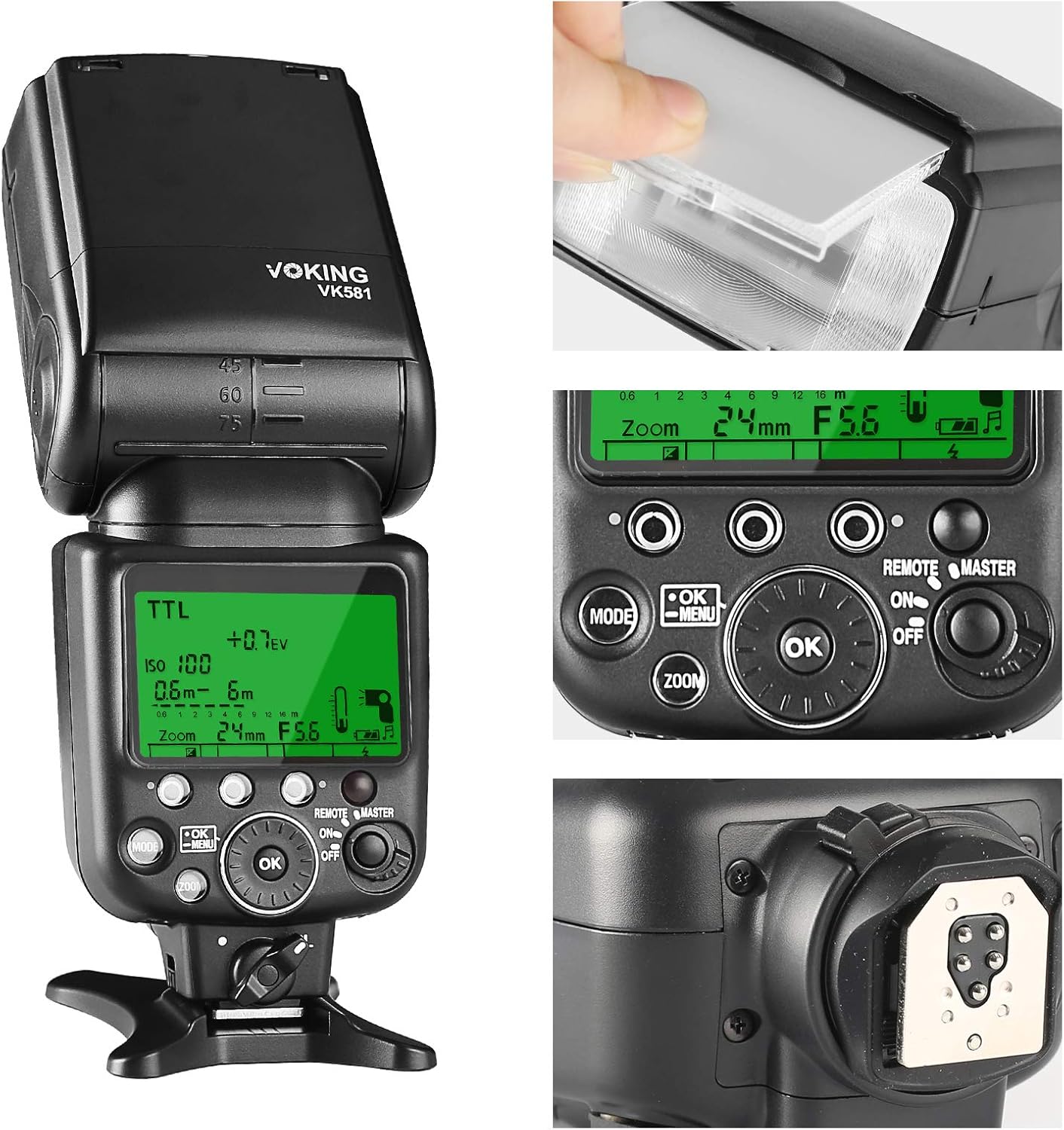 TTL High Speed Sync Camera Flash Speedlite C54493