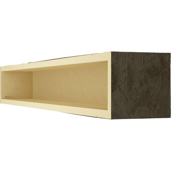 Sandblasted Faux Wood Fireplace Mantel J301