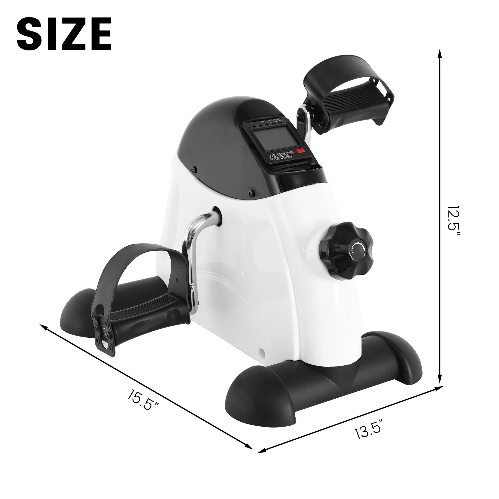 Black Portable Mini Exercise Bike L104