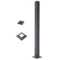 Textured Black Cable Stair Middle Post Q538538