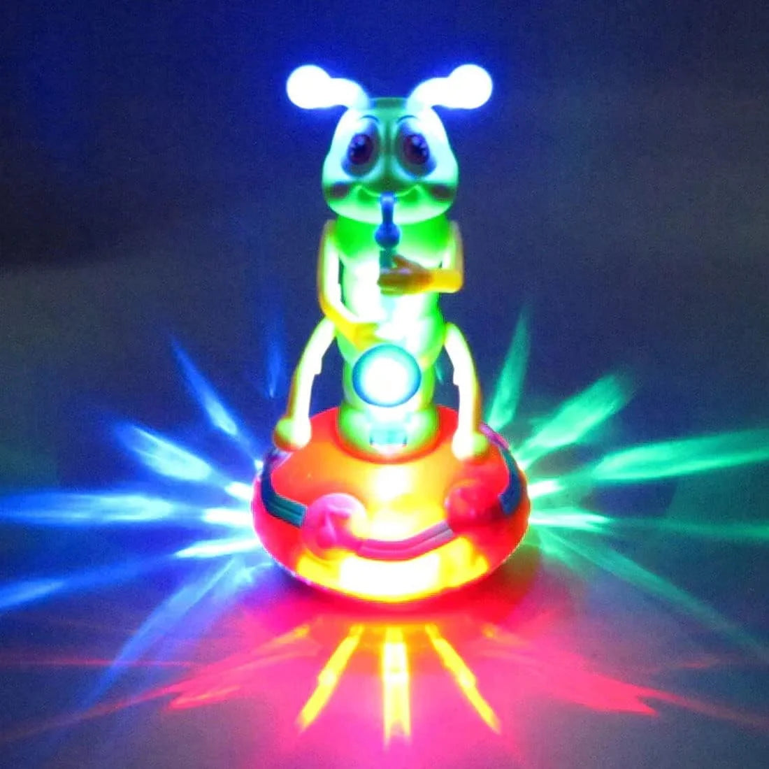 Dancing Saxophone Caterpillar Toy with Music & LED Lights A11959