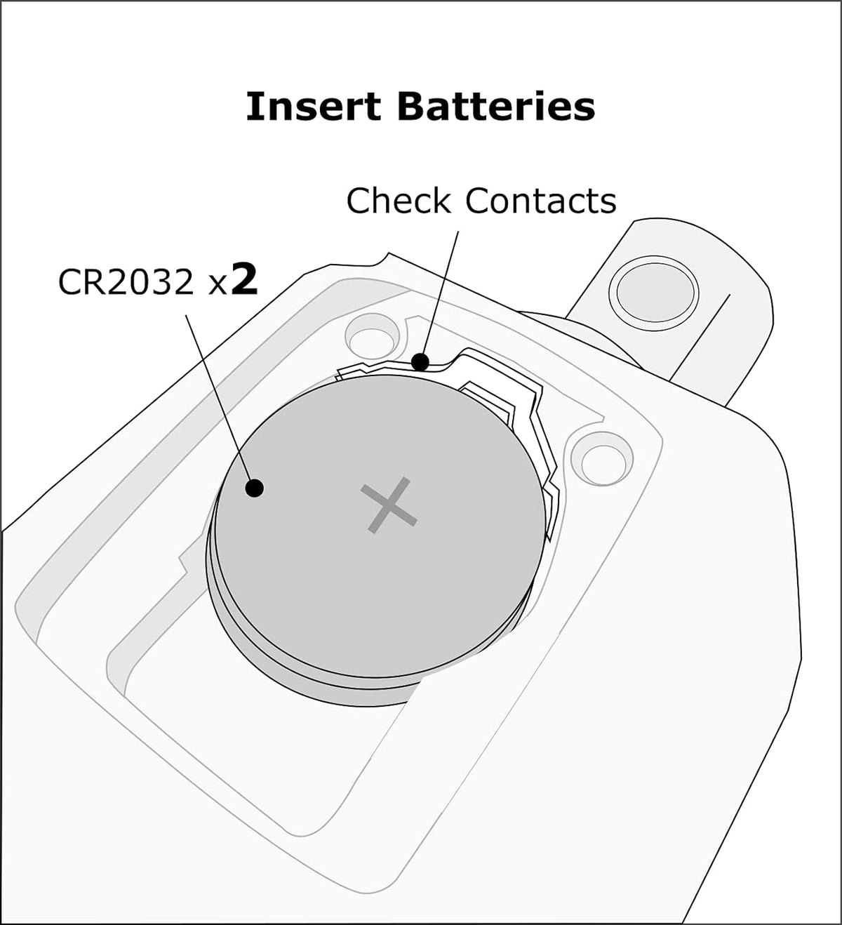 1/2" Digital Torque Adapter with Buzzer and LED Flash Notification, Pack of 2 T427212