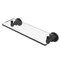 16x22 Glass Vanity Shelf with Beveled Edges Oil Rubbed Bronze V535