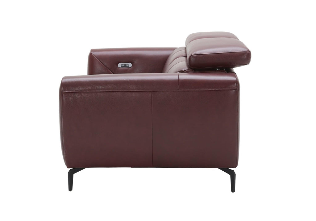 Merlot Contemporary Motion Sofa Q447
