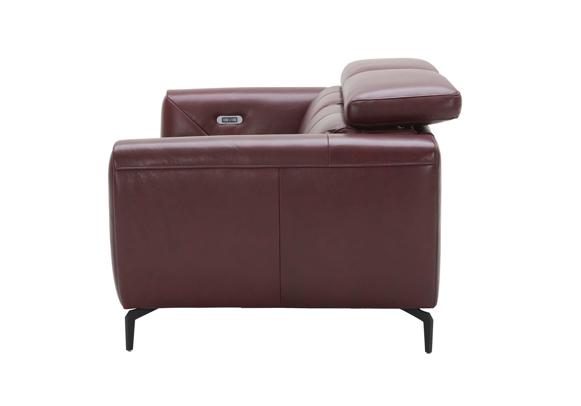 Merlot Contemporary Motion Sofa Q447
