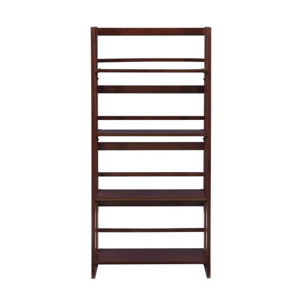 Walnut 4-Shelf Bookcase G16160