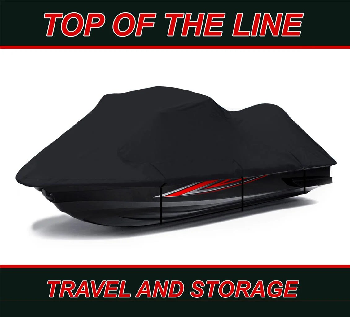 Black 600 Denier Trailerable Jet Ski Cover J599394