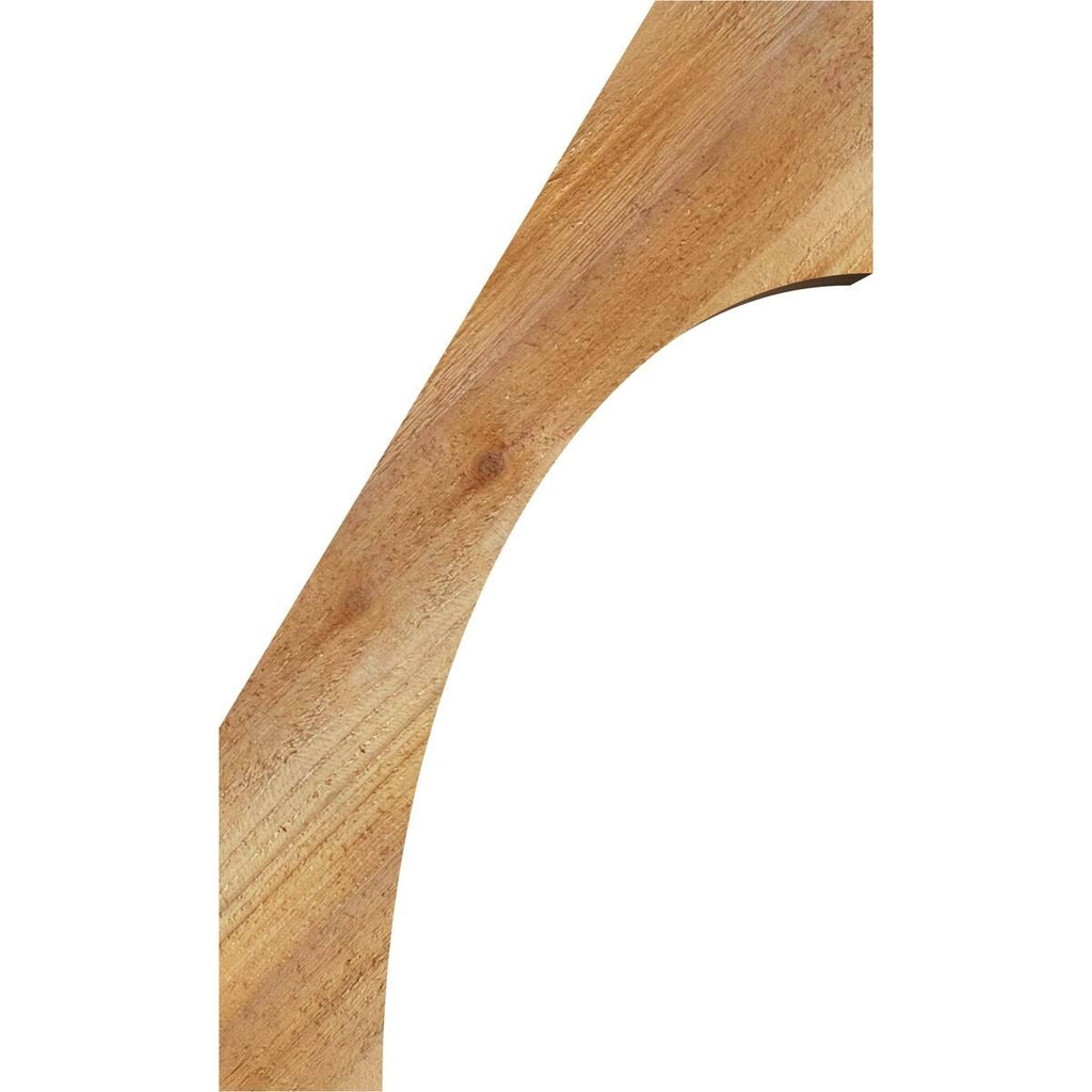 6x22W x 12x22D x 16x22H Rough Sawn Brace, Western Red Cedar Y594402