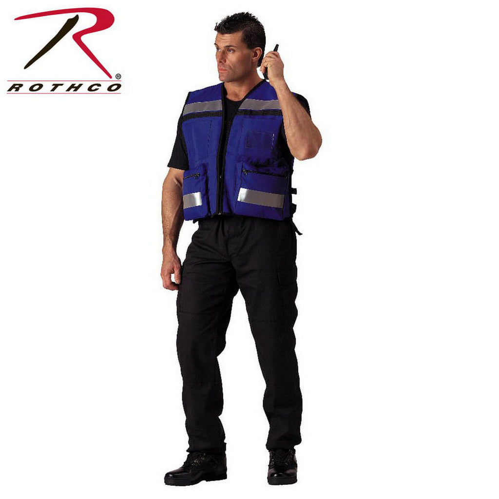 Blue Safety Vest Y973