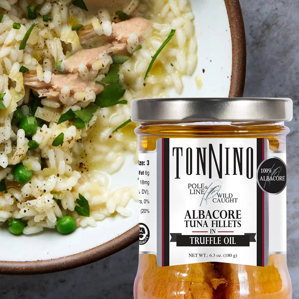 Albacore Tuna in Olive Oil with Truffle, 6.3 oz, 6-Pack J46950