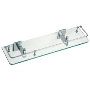 Chrome 18x22 Glass Shelf D573