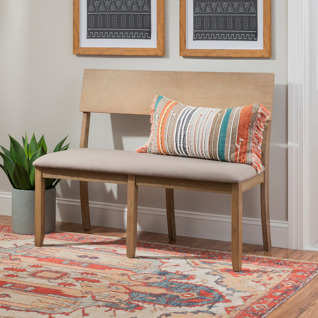 Gray Wash Dining Bench X352589