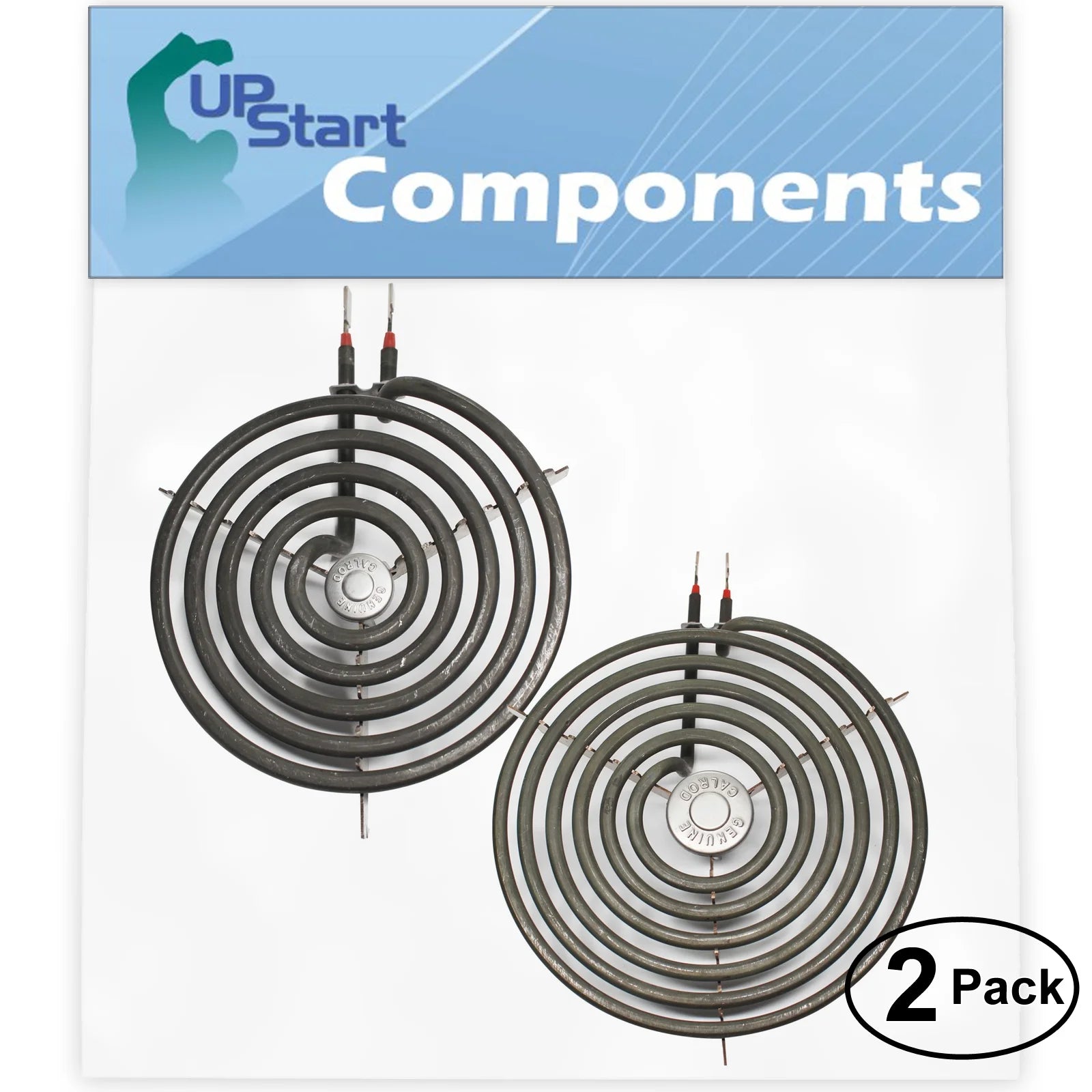 2-Pack 8 inch 6 Turns & 6 inch 5 Turns Surface Burner Elements X6613