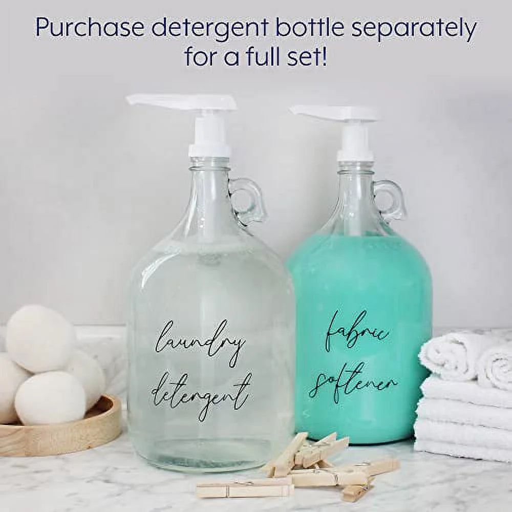 Glass Pump Bottle Soap Dispenser A396