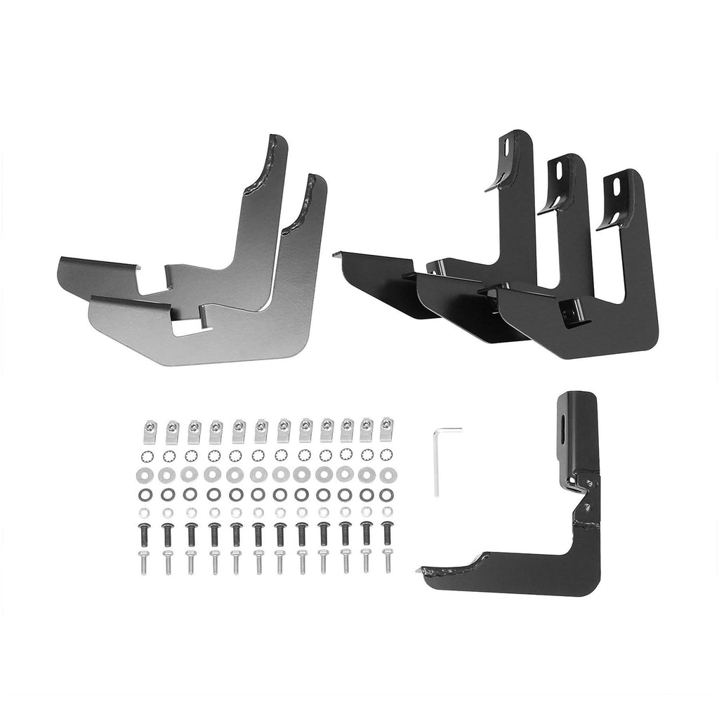 Oval Nerf Step Bars Cab Length D21933