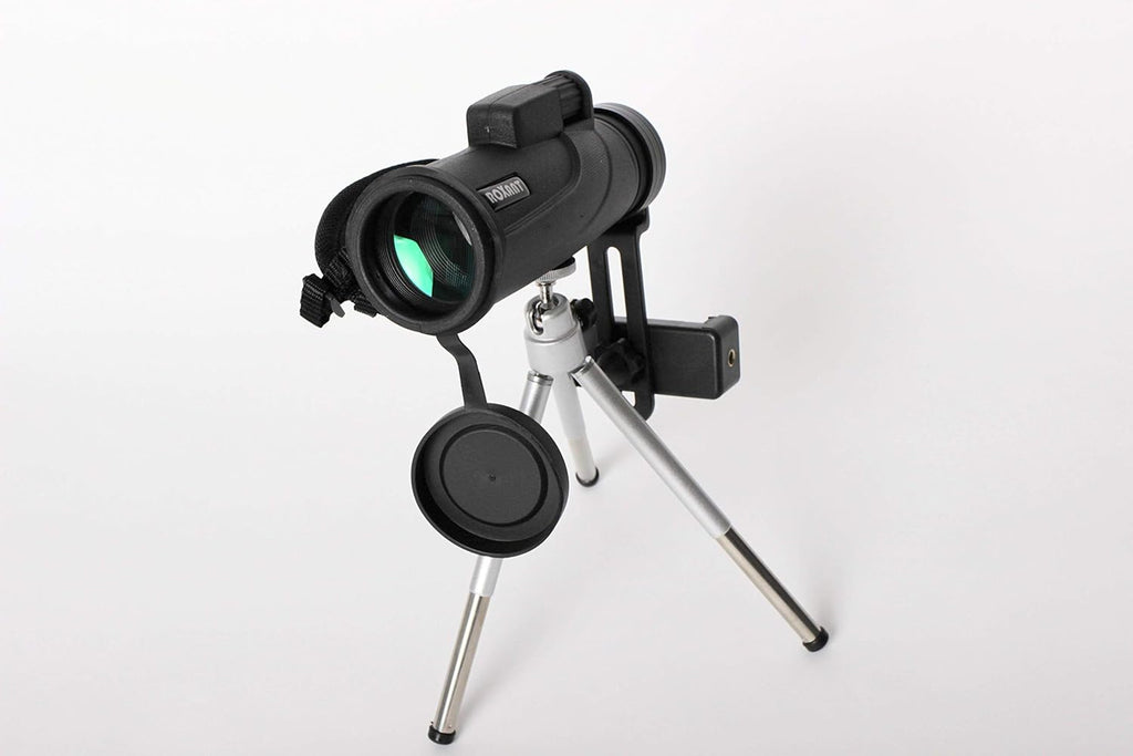 Monocular Telescope with Phone Adapter and Mini Tripod E147398