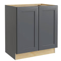 Gray Painted Door Base Fully Assembled Semi-Custom Cabinet S756641