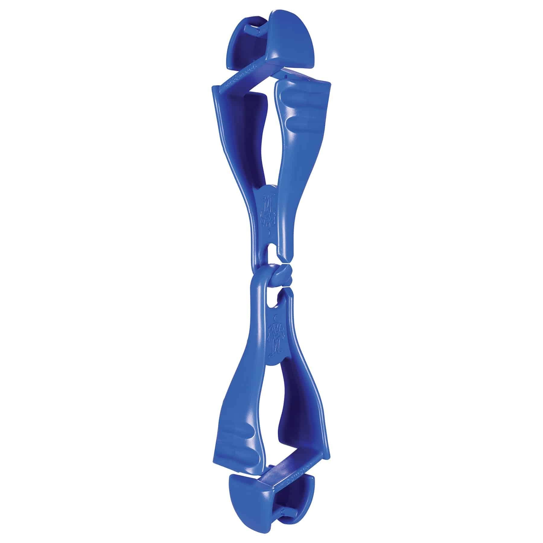 Blue Dual Clip Mount Glove Clip 100 Pack Y76635