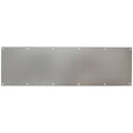 Satin Nickel Kick Plate 10 Inches by 34 Inches X3812