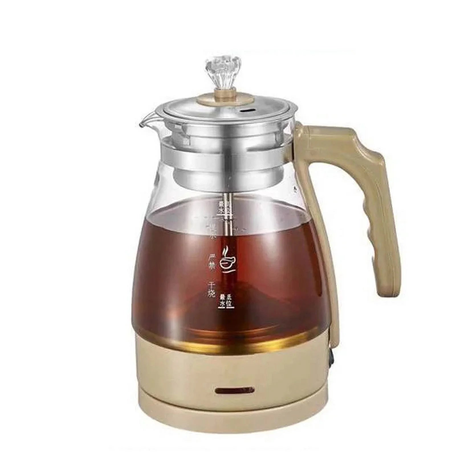 Glass Water Kettle Thermo Pot Coffee Water Boiler 220v Kitchen Appliances Tea Infuser C334