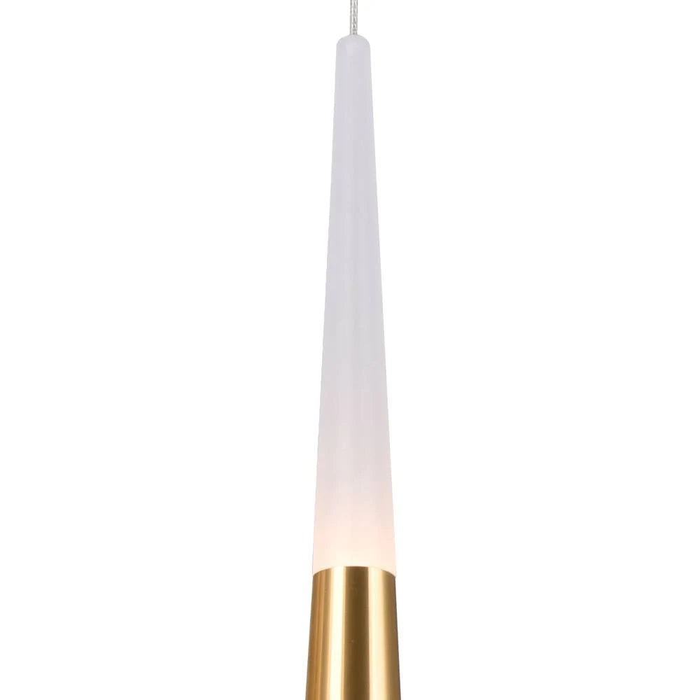 Gold Leaf LED Pool Table Light V95177