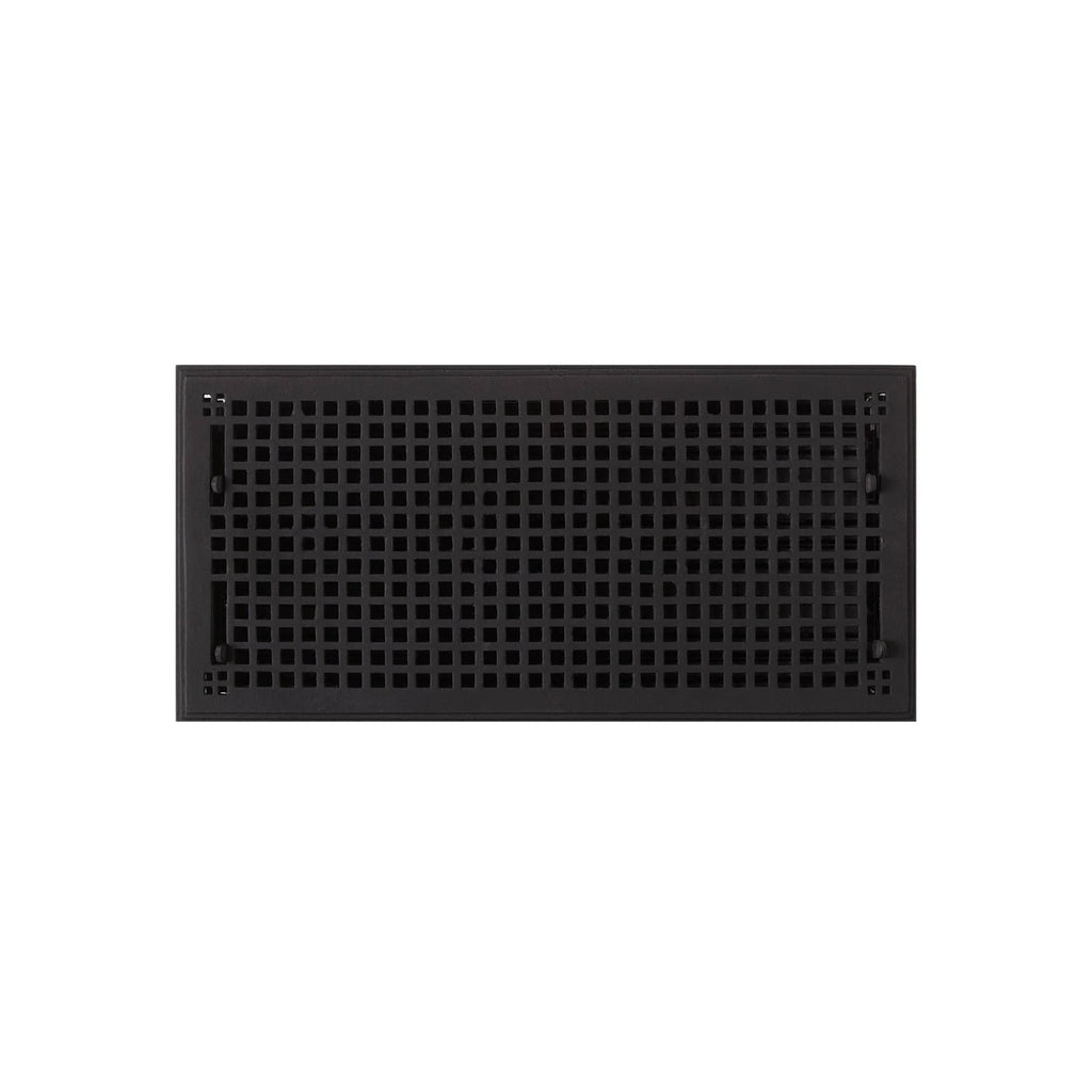 Black Cast Iron Floor Register X40538