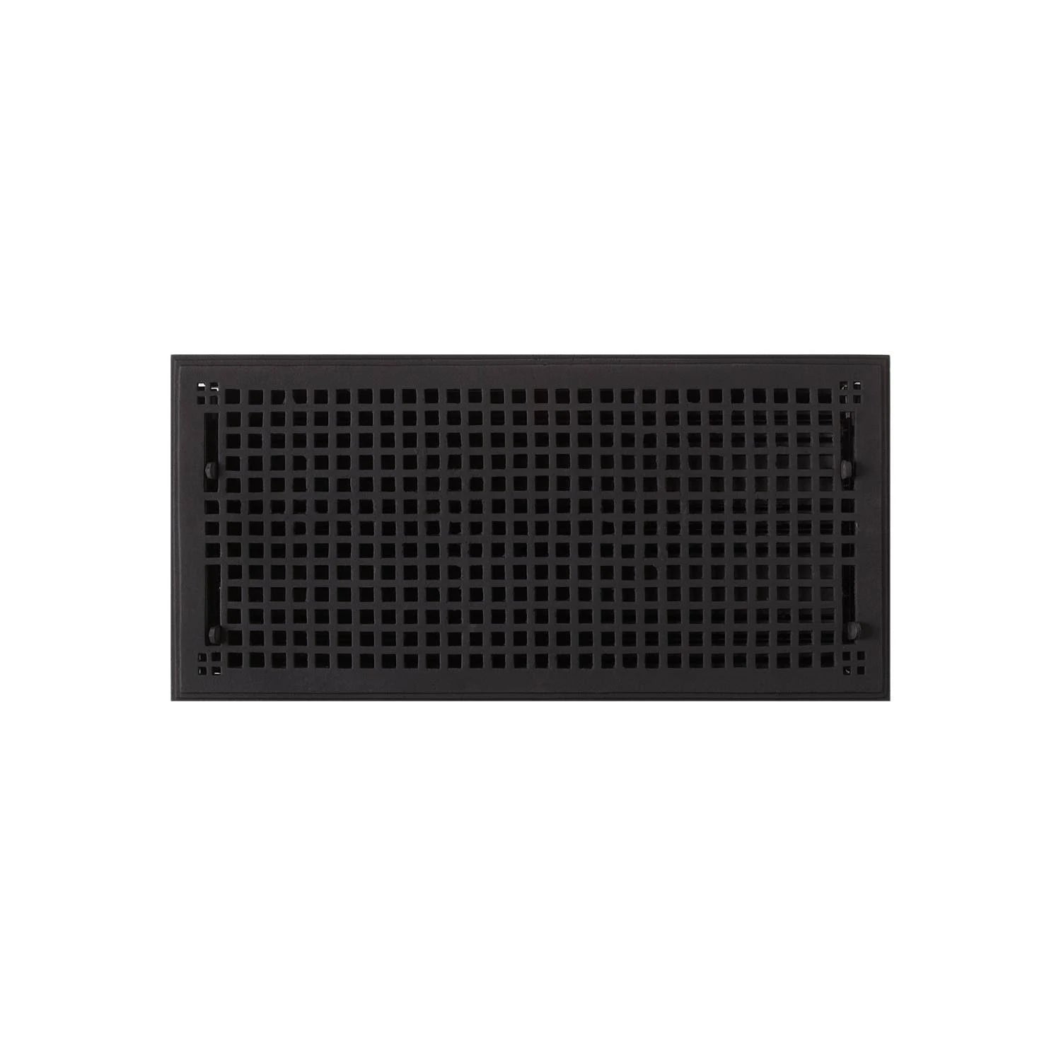 Black Cast Iron Floor Register X40538