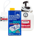 Brake Bleeding Kit with Brake Fluid Bundle Pack of 2 Y71437