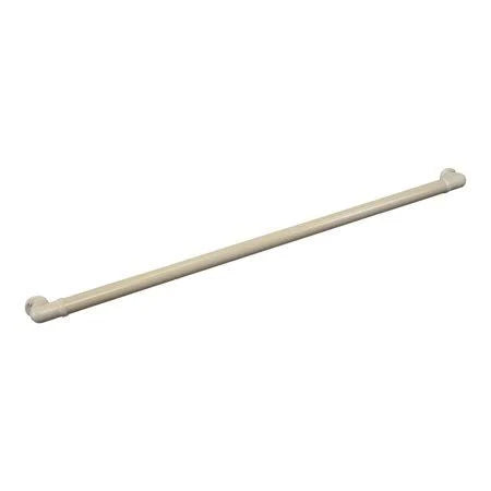 Aluminum Handrail Section with Return, 14& Length, Sandy Shore O2579