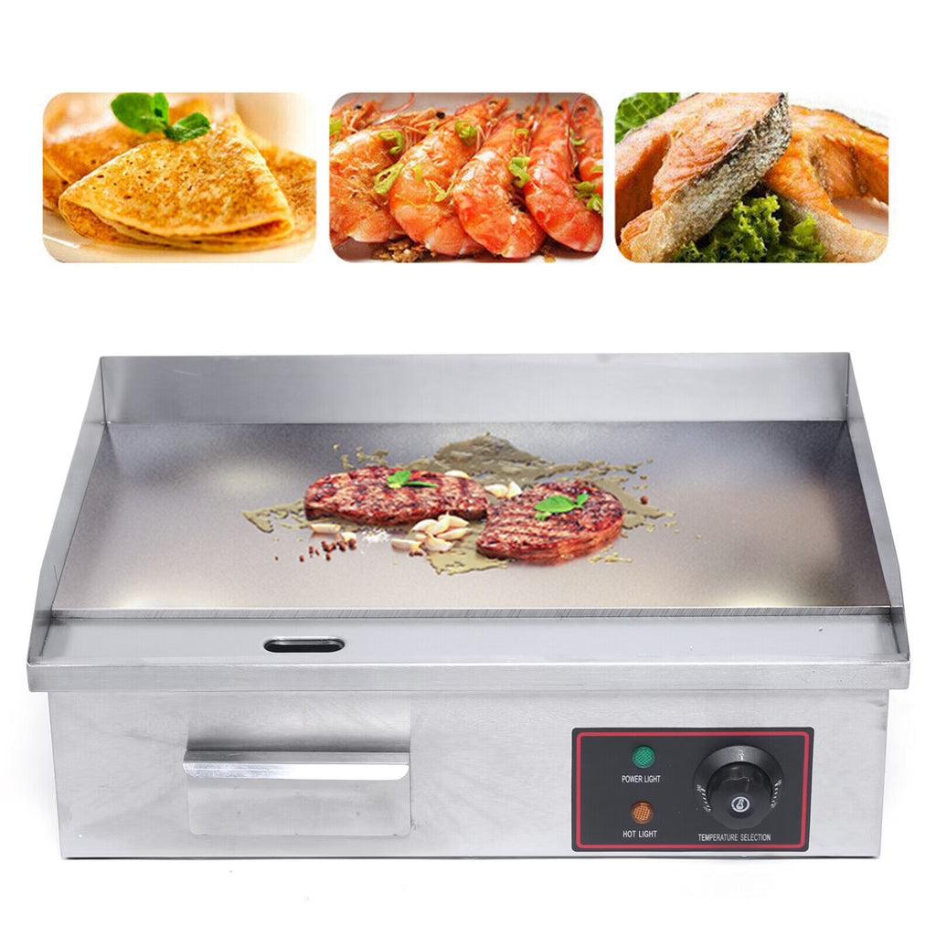 1600W Commercial Electric Griddle Stainless Steel X278711