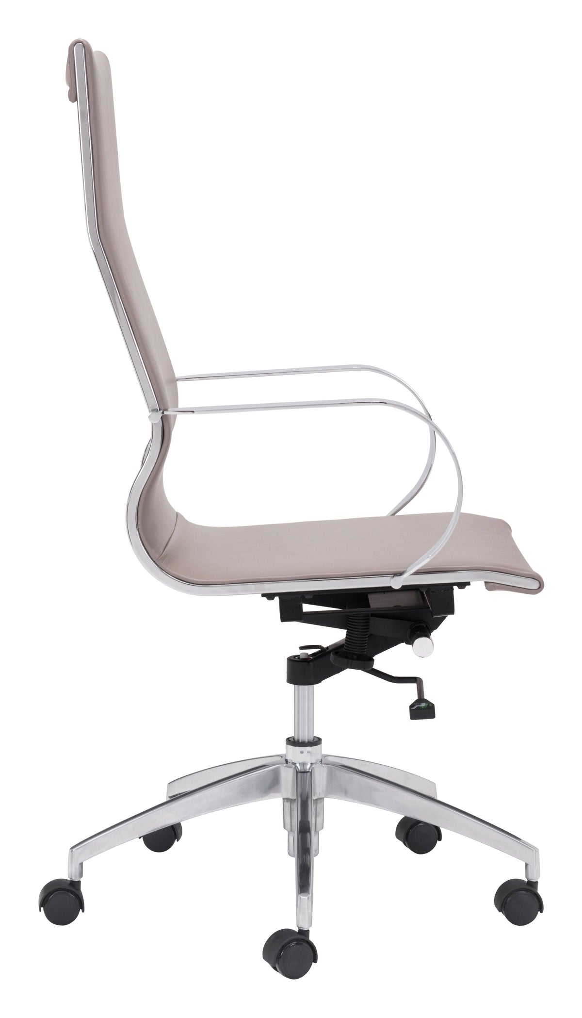 Taupe Glider Hi Back Office Chair N9636