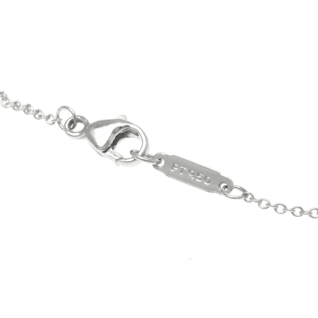 Platinum Diamond Drop Necklace V699