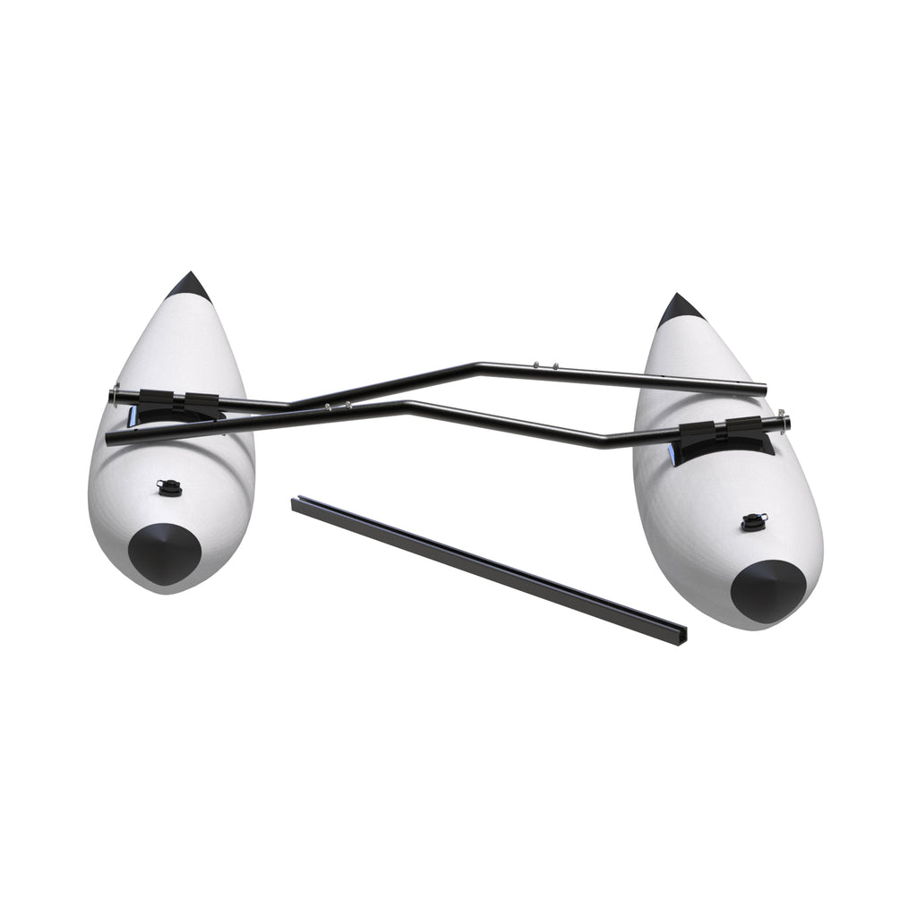Kayak Outrigger Kit with PVC Inflatable Pontoon Stabilizer O91439