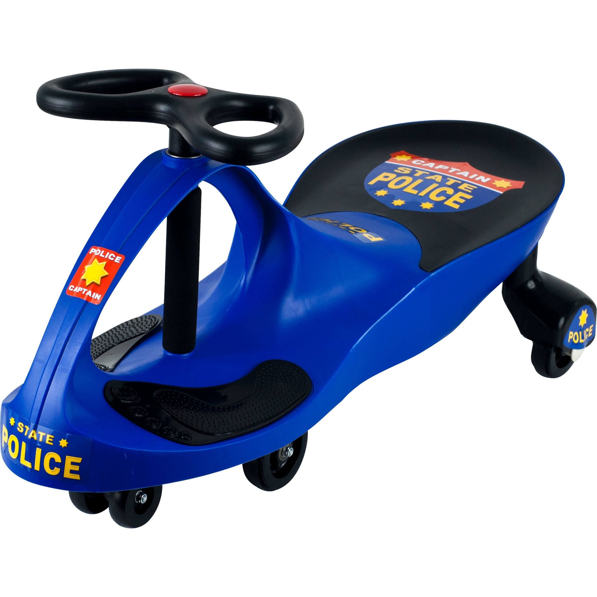 Police Blue Wiggle Ride-On Car C84847